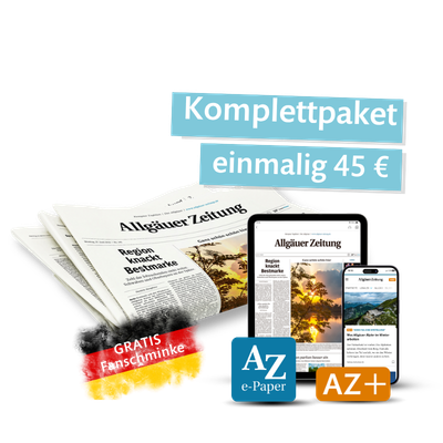 gedruckte Ausgabe Allgäuer Zeitung